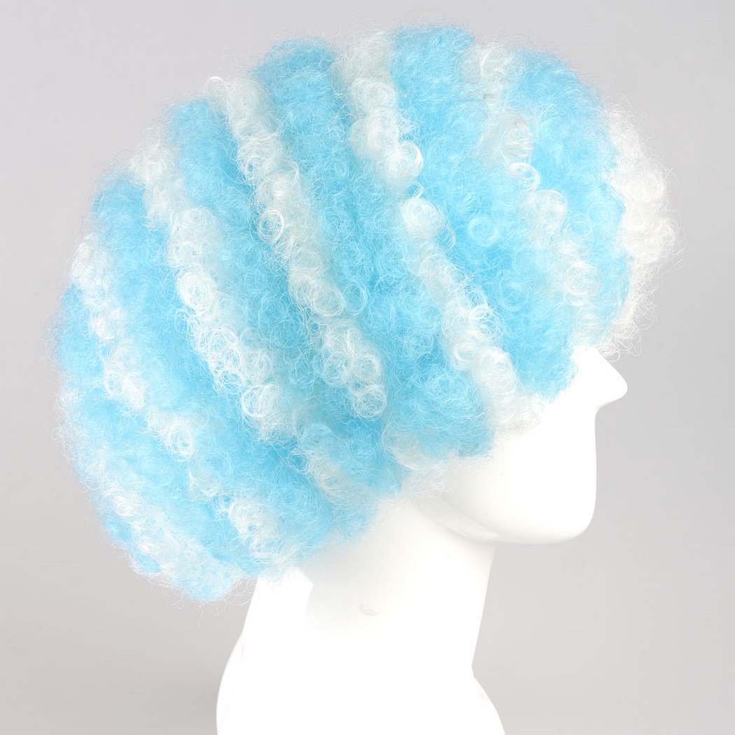 flagwigs, football wigs, fan wigs, afro wigs, mullet wigs, bob wigs, euro wigs,  premier league wigs,Queens Park Rangers Afro Wig