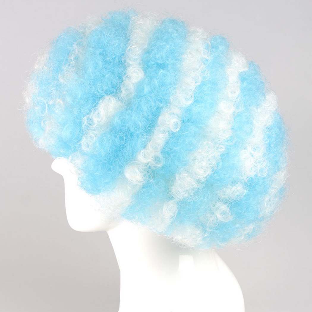 flagwigs, football wigs, fan wigs, afro wigs, mullet wigs, bob wigs, euro wigs,  premier league wigs,Queens Park Rangers Afro Wig