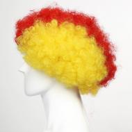 flagwigs, football wigs, fan wigs, afro wigs, mullet wigs, bob wigs, euro wigs,  premier league wigs,Cameroon Afro Wig 
