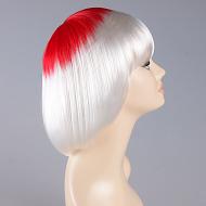 flagwigs, football wigs, fan wigs, afro wigs, mullet wigs, bob wigs, euro wigs,  premier league wigs,Japan Bob Wig 