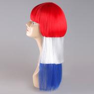flagwigs, football wigs, fan wigs, afro wigs, mullet wigs, bob wigs, euro wigs,  premier league wigs,Holland Long Wig 
