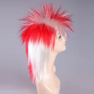 flagwigs, football wigs, fan wigs, afro wigs, mullet wigs, bob wigs, euro wigs,  premier league wigs,England Mullet Wig 