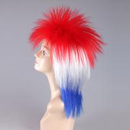 flagwigs, football wigs, fan wigs, afro wigs, mullet wigs, bob wigs, euro wigs,  premier league wigs,Holland Mullet Wig