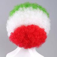 flagwigs, football wigs, fan wigs, afro wigs, mullet wigs, bob wigs, euro wigs,  premier league wigs,Iran Afro Wig