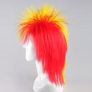 flagwigs, football wigs, fan wigs, afro wigs, mullet wigs, bob wigs, euro wigs,  premier league wigs,Belgium Mullet Wig