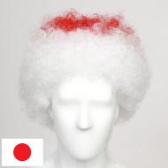 flagwigs, football wigs, fan wigs, afro wigs, mullet wigs, bob wigs, euro wigs,  premier league wigs,Japan Afro Wig 