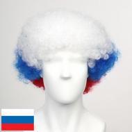flagwigs, football wigs, fan wigs, afro wigs, mullet wigs, bob wigs, euro wigs,  premier league wigs,Russia Afro Wig 
