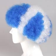 flagwigs, football wigs, fan wigs, afro wigs, mullet wigs, bob wigs, euro wigs,  premier league wigs,Everton Afro Wig