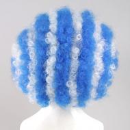flagwigs, football wigs, fan wigs, afro wigs, mullet wigs, bob wigs, euro wigs,  premier league wigs,West Bromwich Albion Afro Wig