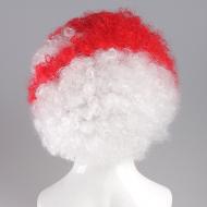 flagwigs, football wigs, fan wigs, afro wigs, mullet wigs, bob wigs, euro wigs,  premier league wigs,Singapore Afro Wig