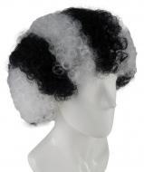 flagwigs, football wigs, fan wigs, afro wigs, mullet wigs, bob wigs, euro wigs,  premier league wigs,Juventus Afro Wig