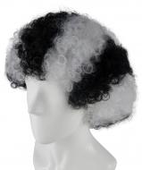 flagwigs, football wigs, fan wigs, afro wigs, mullet wigs, bob wigs, euro wigs,  premier league wigs,Juventus Afro Wig